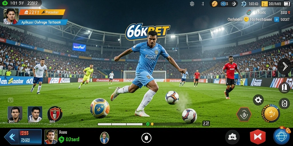 Screenshot gameplay <strong>66KBET</strong> menunjukkan antarmuka yang menarik dan informatif.