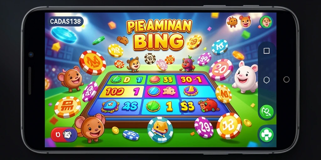 Tampilan gameplay seru di aplikasi Bingo CADAS138.