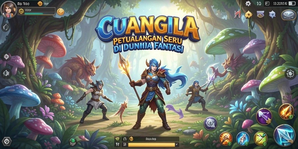 Gameplay CUANGILA yang menantang dan petualangan seru.