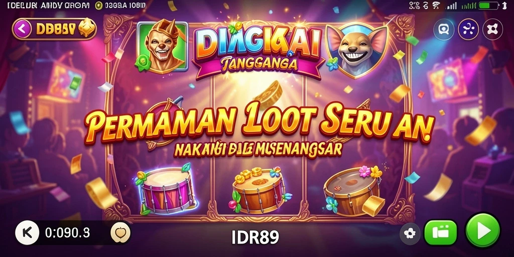 Tangkapan layar gameplay Slot yang menarik di IDR89.