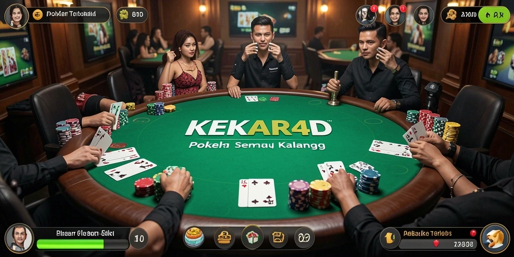 Tampilan gameplay seru dalam aplikasi KEKAR4D yang menyenangkan.