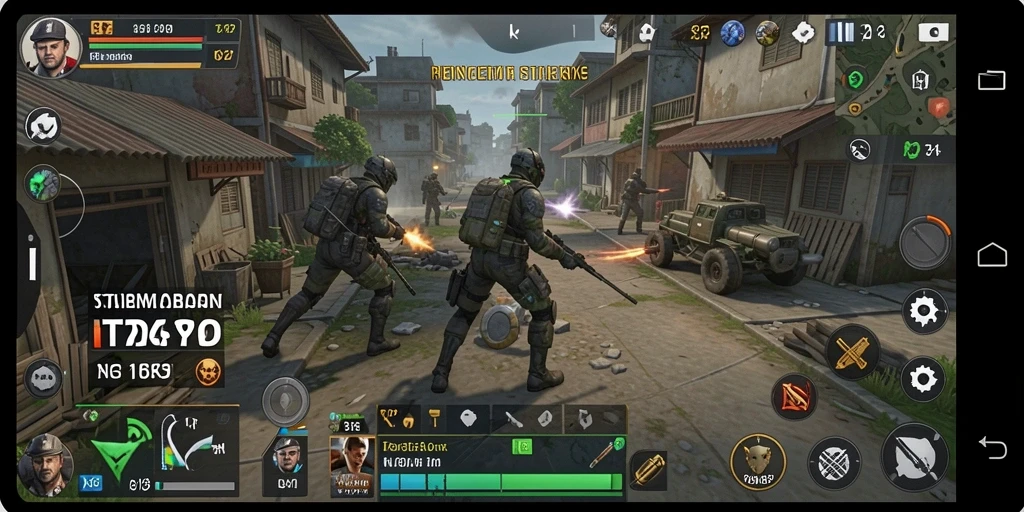 Screenshot gameplay N32 menampilkan taktik dan strategi yang mendalam.