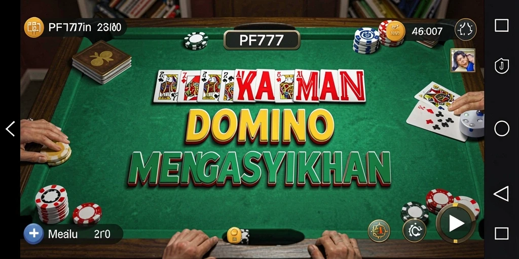 Gameplay domino yang seru dan interaktif di PF777.