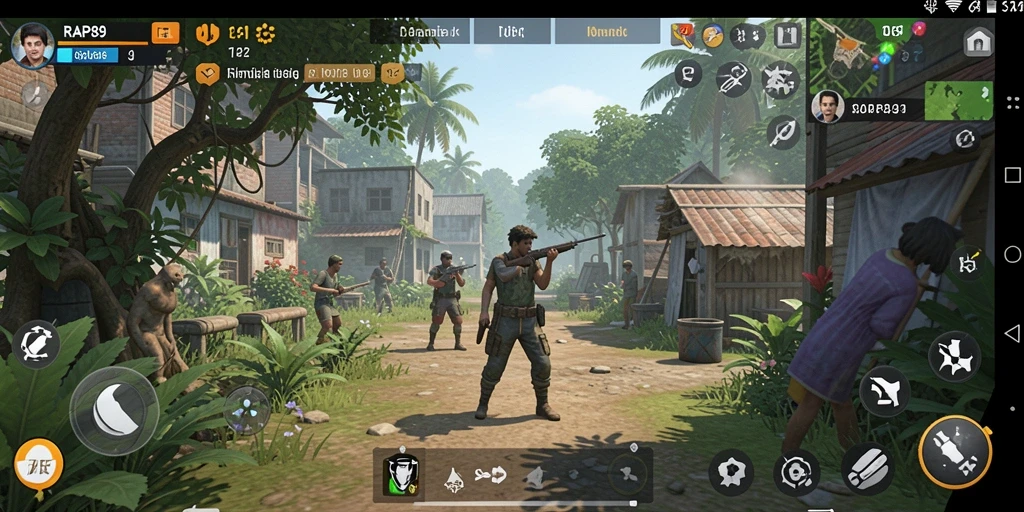 Screenshot menunjukkan aksi gameplay menarik RAP89 dengan grafik yang menakjubkan.