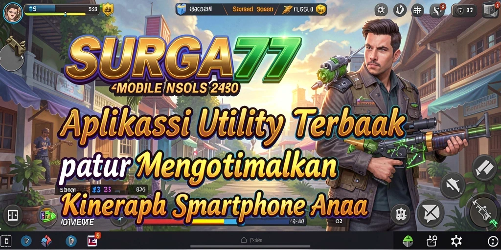Tampilan antarmuka SURGA77 yang user-friendly dan informatif.